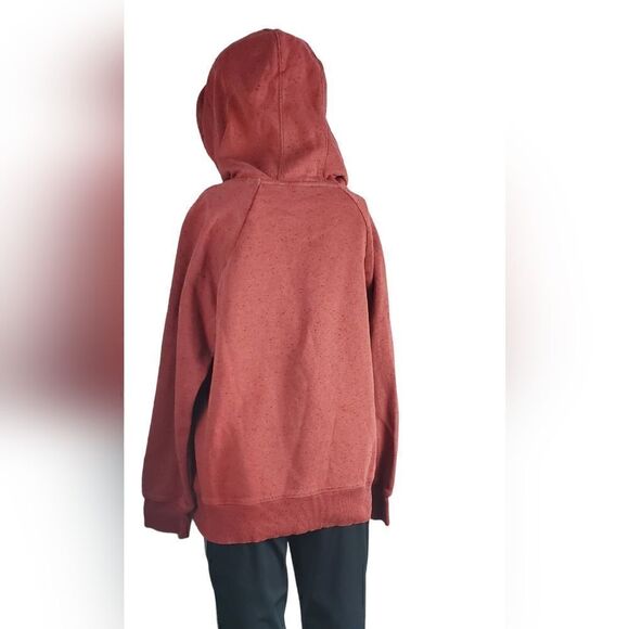 Under Armour Rust & Black Speckle Hoodie Sweatshirt - Picture 2 of 5